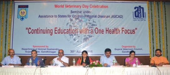 GVC NEWS & APPEAL Seminar on world Veterinary Day on 30 th April Life Ecology & Education was delivered by Shri Bharat Pathak, IFS, (Rtd.