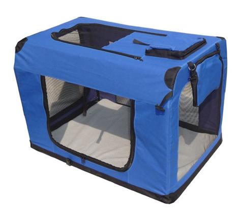Light weight and will store flat, good for travel in the car but not suitable for airline travel. Cheapest to purchase online rather than at pet stores.