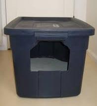 Make an Outdoor Litter box One way to keep the cats from using the garden or the lawn as a litter box is by giving them somewhere more attractive to go.