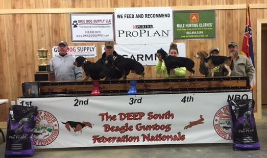 When the entries closed, we had 30 Two Couple Packs ready to complete in an AKC Licensed Trial and for the title of DSBFG Two Couple Pack Champion.