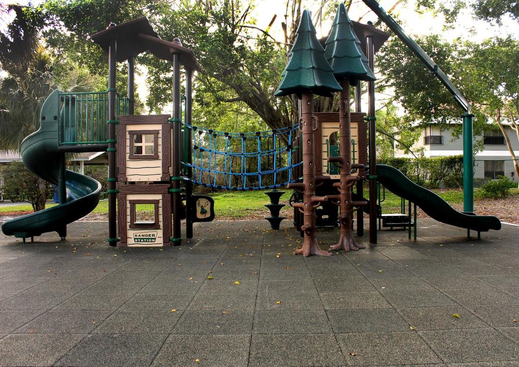 Enjoy the playground, toss horseshoes, or challenge each