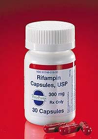 Rifampin 10 mg/kg/day Lipophilic cp450
