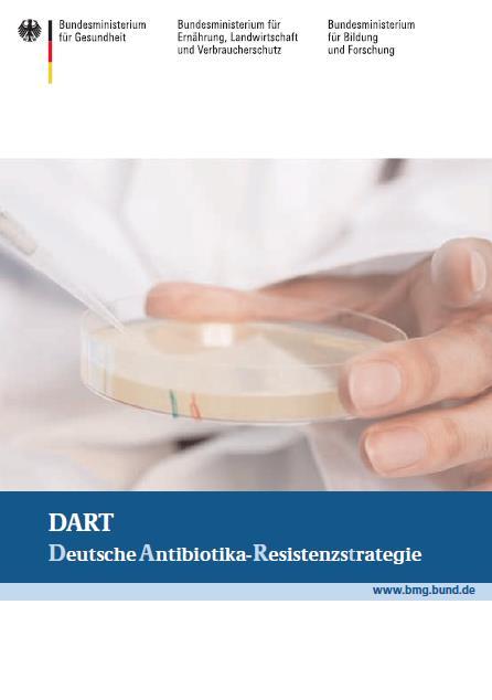 German Antimicrobial Resistance Strategy DART (2008) Recommendations on EU level Community strategy against antimicrobial resistance Council recommendation on the prudent use of antimicrobial agents