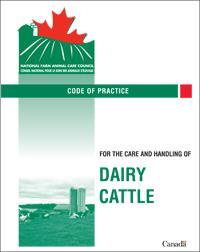 Why Animal Care? This theme is based on the Code of Practice for the Care and Handling of Dairy Cattle.