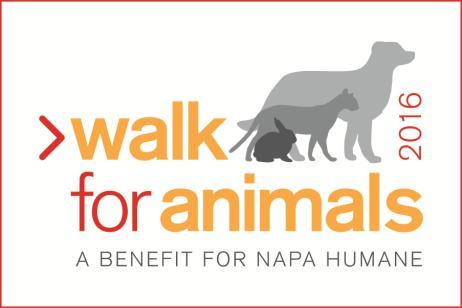 Walk for Animals Team Toolkit Dear Team Captain, Thank you so much for organizing a team for Napa Humane s Walk for Animals on August 7th at Oxbow Commons, Downtown Napa.