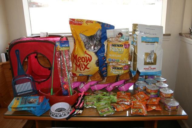 Thank You - Oak Ridge Vet Hospital A special Thank You to Oak Ridge Vet Hospital for their donation of cat food and supplies.