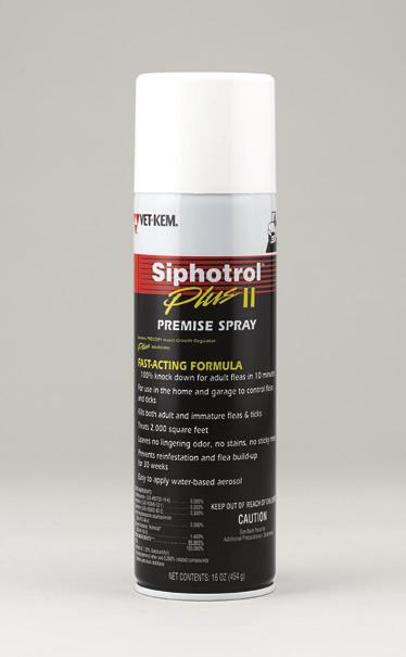 aerosol can Contains Permethrin Kills and repels VET-KEM SIPHOTROL YARD SPRAY (8410) Broad spectrum, kills over 40 different insects more insects than Knockout Yard Spray* in lawns, shrubs, trees,