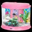 especially for small children Comes complete with a money box built into the fish tanks hood.