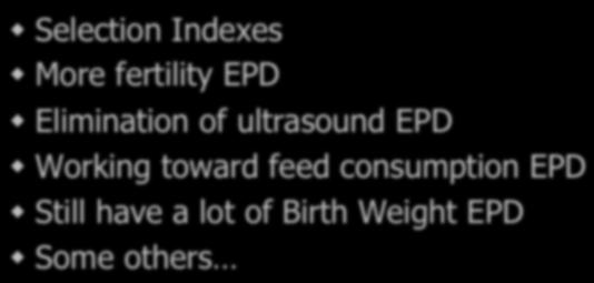 EPD Elimination of ultrasound EPD