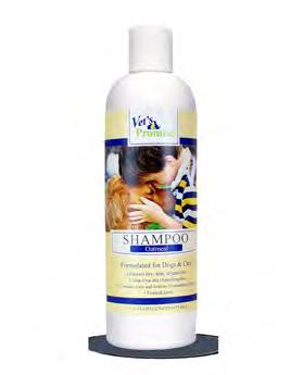 Oatmeal Shampoo - Tropical Scent restoring the luster in their coat. It also reduces tangles to make brushing easier.