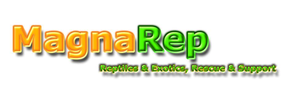 MagnaRep: Reptiles & Exotics, Rescue & Support is a non-funded voluntary charity specialising in the care, rehabilitation and support of exotic species including reptiles, birds, invertebrates &