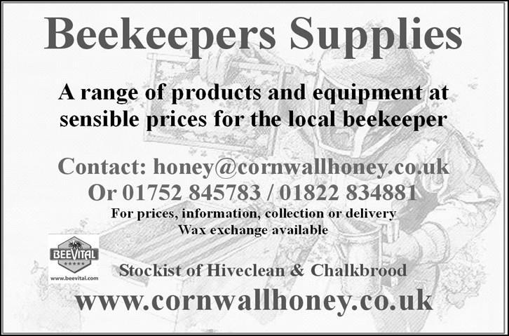 54084 Fax: 01837 54085 Hembury Bee Supplies Agents for the main manufacturers We can supply all your Beekeeping needs Foundation Hives Frames Jars
