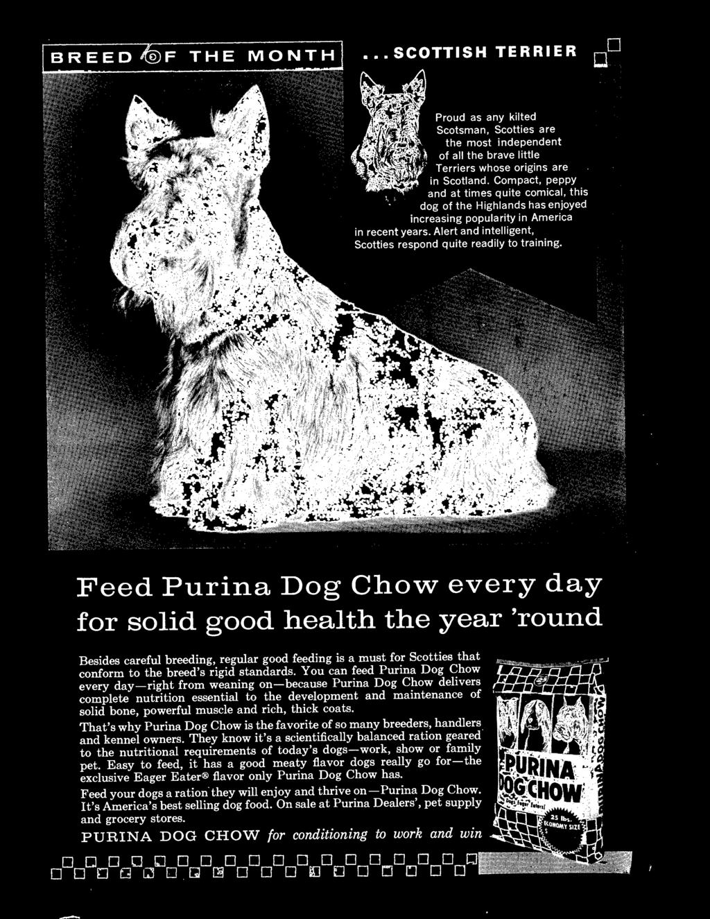Easy to feed, it has a good meaty flavor dogs really go for-the exclusive Eager Eater flavor only Purina Dog Chow has. Feed your dogs a ration they will enjoy and thrive on-purina Dog Chow.
