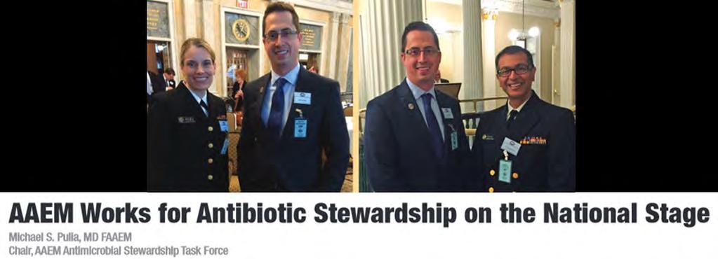 AAEM Antimicrobial Stewardship Task Force Established in 2015 as part of