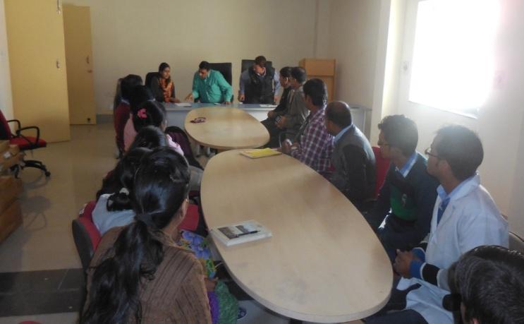 Orientation Programme of students at PGIVER, Jaipur Orientation Programme of newly admitted Ph. D. and M.V.Sc. students of the session 2015-16 was organized on 23rd February, 2016.