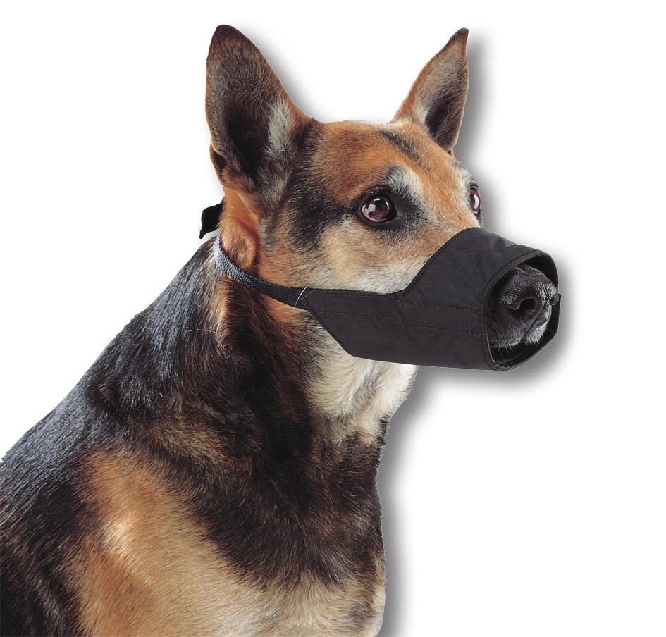 BUSTER Dog Nylon Muzzle n Made from polypropylene, strong and comfortable material n Easy to fit securely, strong with handy