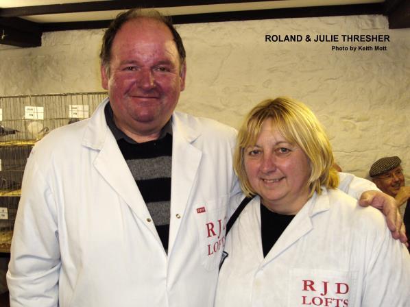 ROLAND & JULIE THRESHER OF MINEHEAD By Keith Mott Roland s parents, Graham and Gwen Thresher live in Alcombe and they won Supreme Champion at the BHW Blackpool Show in January 2013 with their