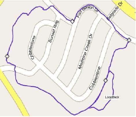 TCW Hike and Bike Trail Map Gravel