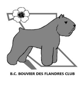 B.C. Bouvier des Flandres Club REGIONAL SPECIALTY Saturday, April 20th, 2019 Ring: 4 Time: 11:15 am Judge: Janine Starink (4) Juvenile Sweepstakes 6-9 Months Male -1 9-12 Months Male - 1 12-18 Months