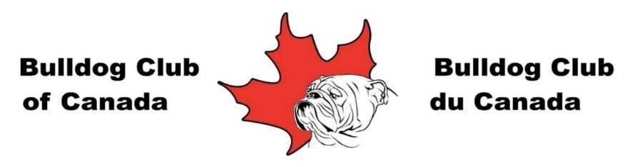 Bulldog Club of Canada JUVENILE & VETERAN SWEEPSTAKES JUNIOR HANDLING REGIONAL SPECIALTY - Friday, April 19 th Ring: 7 Time: 8:00 am Sweepstakes: Jay Serion (13) Juvenile: 1(6-9M), 3(12-18M),