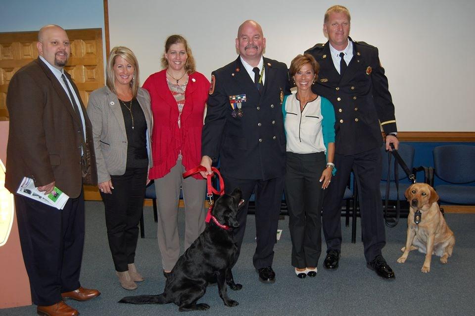 Both K-9 s and their partners completed arson dog training in Alfred, Maine in 2010 and 2015 respectively.