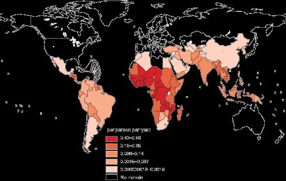 Case Study : Malaria Estimated incidence of clinical malaria