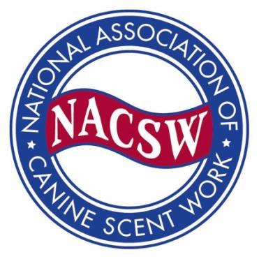 hosts National Association of Canine Scent Work, LLC ODOR RECOGNITION TESTS Odors: Birch, Anise, Clove Sunday, June 9, 2019 264 Fisher St.