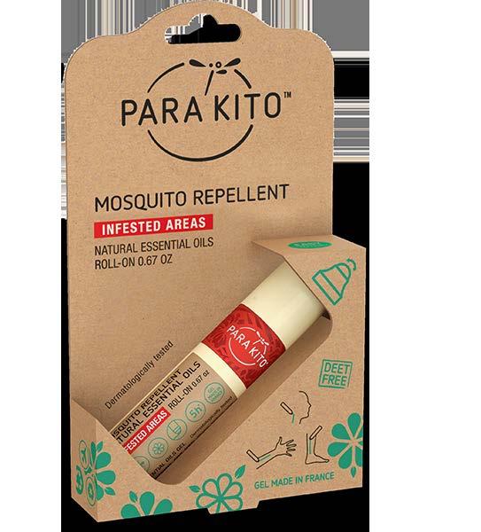 INFESTED AREAS PARA KITO Gel is a mosquito repellent specially