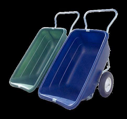 Easy Dump Multi-Purpose Cart Easy Dump Muck Carts 7 CF item# ESY7FF 11 CF Green Item#