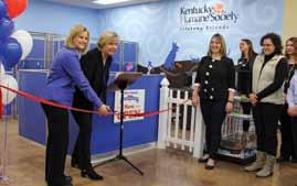 KHS Opens Adoption Center at Pewee Valley Feeders Supply The Kentucky Humane Society celebrated the opening of our newest adoption center on March 3 at the brand-new Pewee Valley Feeders Supply,