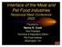 Interface of the Meat and Pet Food Industries Reciprocal Meat Conference 2002