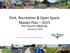Park, Recreation & Open Space Master Plan 2015