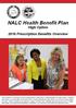NALC Health Benefit Plan High Option 2016 Prescription Benefits Overview
