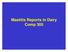 Mastitis Reports in Dairy Comp 305