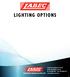LIGHTING OPTIONS. Laboratory Equipment Pty Ltd   Ph: Fax: