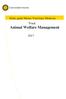 Study guide Master Veterinary Medicine. Track Animal Welfare Management