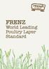 FRENZ. World Leading Poultry Layer Standard