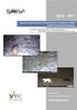 Internship report. Spatio-temporal interactions between sympatric felids in the Swiss Jura Mountains. Tiphanie Hercé LP Espaces Naturels option MINA