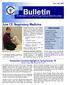 Bulletin. June CE: Respiratory Medicine. Membership Committee Highlights for Spring/Summer 09 Elizabeth Cutright, DVM Membership Co-Chair