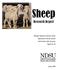 Sheep. Research Report. Hettinger Research Extension Center Department of Animal Science North Dakota State University Report No.