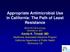 Appropriate Antimicrobial Use in California: The Path of Least Resistance