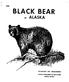 THE BLACK BEAR ALASKA ITS ECOLOGY AND MANAGEMENT ALASKA DEPARTMENT OF FISH & GAME JUNEAU, ALASKA