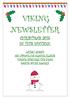 VIKING NEWSLETTER CHRISTMAS 2015 IN THIS EDITION: LATEST GOSSIP AN UPDATE ON SENIOR CLINICS VIKING THROUGH THE YEAR SANTA WORD SEARCH