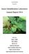 Insect Identification Laboratory Annual Report 2014