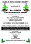 ALL BREED CHAMPIONSHIP SHOW