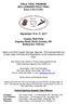 FIELD TRIAL PREMIUM AKC LICENSED FIELD TRIAL Event # September 16 & 17, 2017