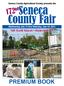 Seneca County Agricultural Society presents the Wednesday July 15 thru Saturday, July 18, Swift Street Waterloo, NY PREMIUM BOOK
