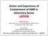 Action and Experience of Containment of AMR in Veterinary Sector JAPAN