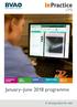 January June 2018 programme
