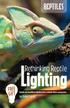 Rethinking Reptile FREE GIFT. by Shane Bagnall. Reptile and amphibian lighting from a natural-history perspective.